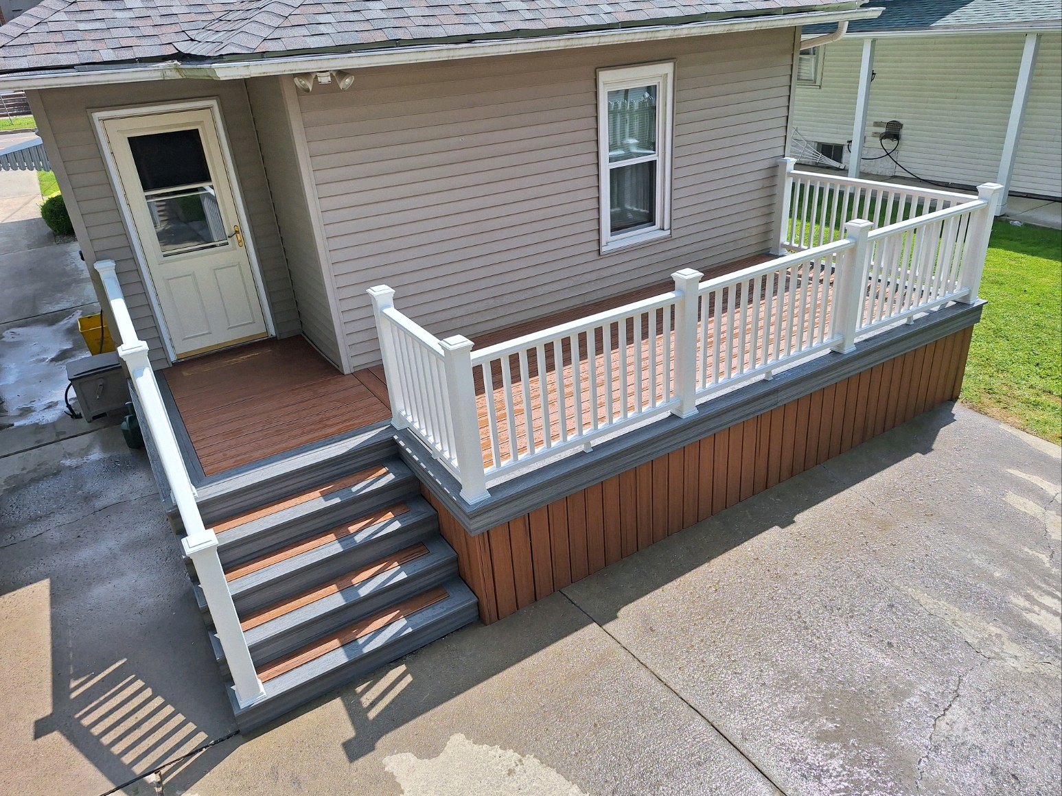 Trex Transcend Deck Installation in Endicott, NY